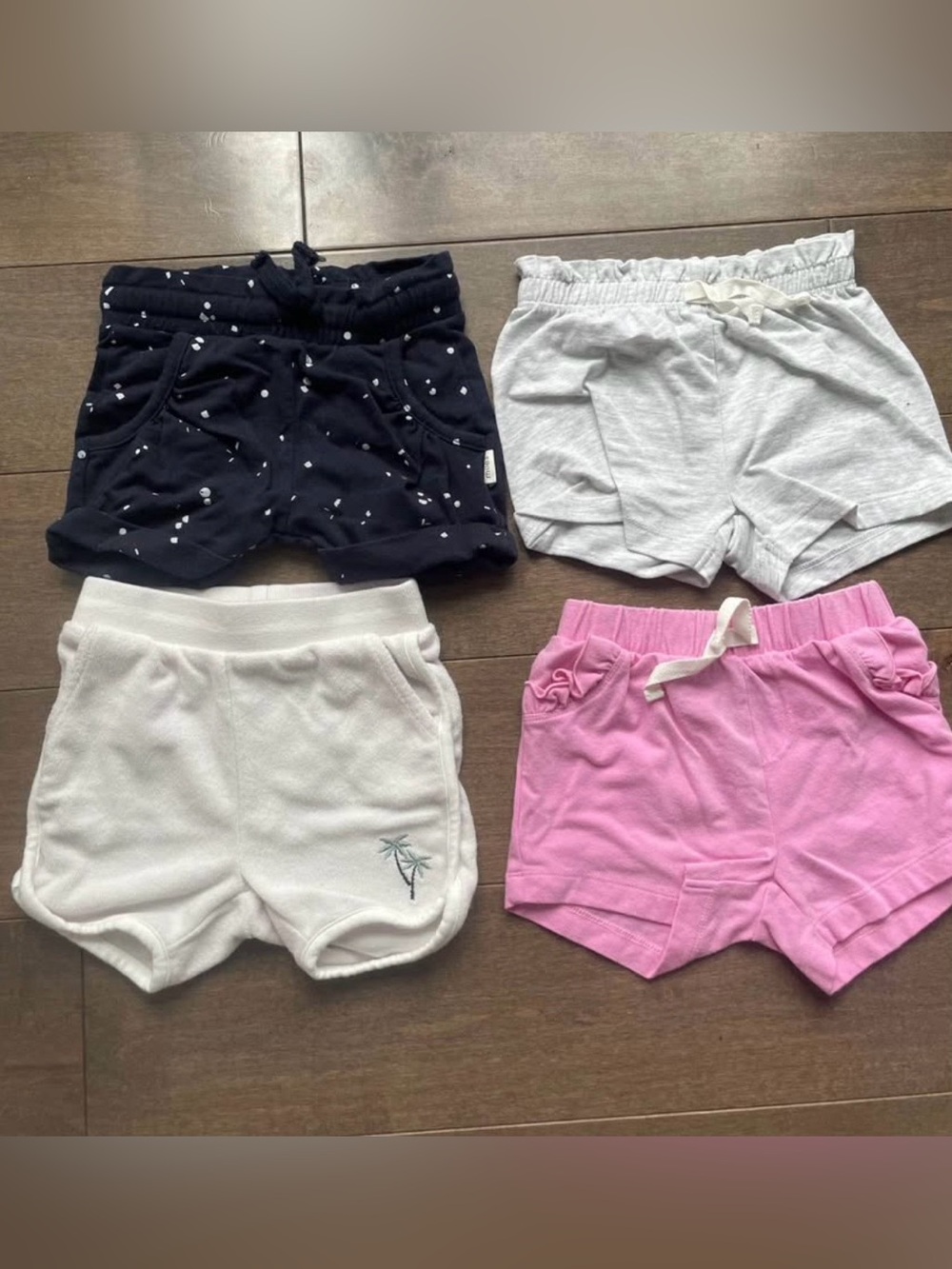 4 Petit Lem & Miles the label Kids Cotton Blend Shorts - 12m